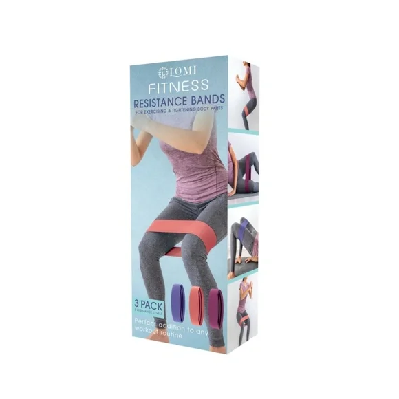 Lomi Resistance Band Set 3 Pieces – Pink, NWT - Picture 1 of 1